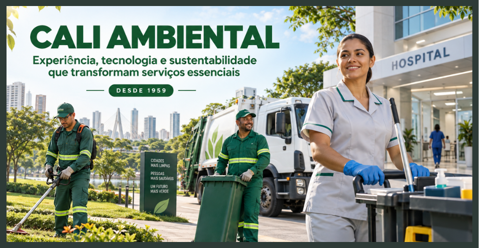 Cali Ambiental: experiência, tecnologia e sustentabilidade que transformam serviços essenciais