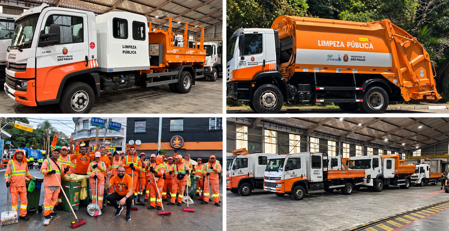 URBSAN e SP Urbano: eficiência, tecnologia e compromisso com a limpeza da cidade de São Paulo
