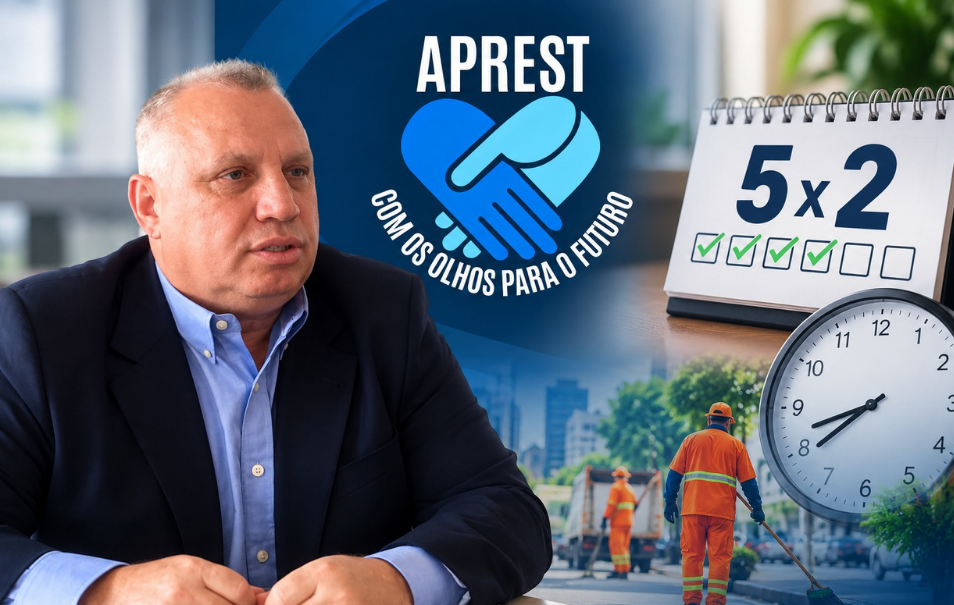 Fim da escala 6x1: APREST defende renegociação dos contratos públicos e privados de terceirização